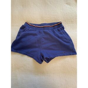 Tommy Hilfiger Shorts‎ Women Blue Hyacinth High Waisted Small